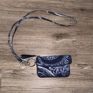 Vera Bradley Zip ID Lanyard